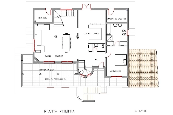 Villa in Denia-La Sella(Pedreguer) zu verkaufen, Wohnfläche 400 m², Baujahr 2001, Zustand neuwertig, + Zentralheizung, Klimaanlage, Grundstück 1386 m², 6 Schlafzimmer, 6 Badezimmer, Pool, ref.: GC-0521-58