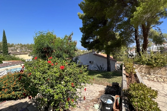 Villa in Denia zur Ferienvermietung, Wohnfläche 140 m², Baujahr 1990, Zustand gepflegt, + KLIMA, Klimaanlage, Grundstück 800 m², 3 Schlafzimmer, 3 Badezimmer, Pool, ref.: T-0423-24