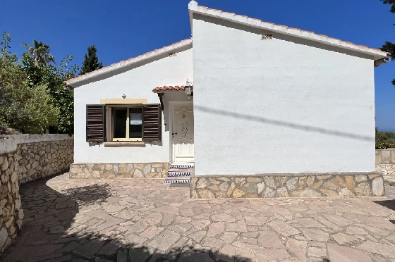 Villa in Denia zur Ferienvermietung, Wohnfläche 140 m², Baujahr 1990, Zustand gepflegt, + KLIMA, Klimaanlage, Grundstück 800 m², 3 Schlafzimmer, 3 Badezimmer, Pool, ref.: T-0423-29