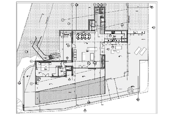 Villa in Altea(Altea La Vella) zu verkaufen, Wohnfläche 389 m², Klimaanlage, Grundstück 1170 m², 4 Schlafzimmer, 3 Badezimmer, ref.: BP-6084ALT-9