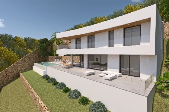 Villa in Javea(Xabia Nova) zu verkaufen, Wohnfläche 260 m², Klimaanlage, Grundstück 1707 m², 4 Schlafzimmer, 4 Badezimmer, ref.: BP-3382JAV-8