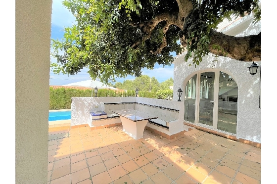 Villa in Denia zur Ferienvermietung, Wohnfläche 117 m², Baujahr 1974, Zustand gepflegt, + Zentralheizung, Klimaanlage, Grundstück 680 m², 3 Schlafzimmer, 2 Badezimmer, Pool, ref.: T-0615-3