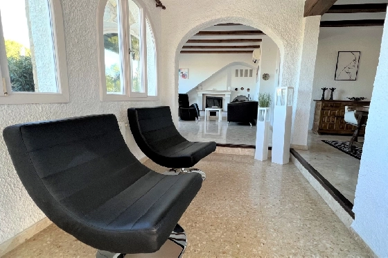 Villa in Denia zur Ferienvermietung, Wohnfläche 117 m², Baujahr 1974, Zustand gepflegt, + Zentralheizung, Klimaanlage, Grundstück 680 m², 3 Schlafzimmer, 2 Badezimmer, Pool, ref.: T-0615-5