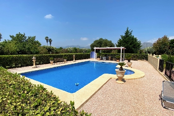 Finca in Denia zu verkaufen, Wohnfläche 250 m², Baujahr 2003, Zustand gepflegt, + Fussbodenheizung, Klimaanlage, Grundstück 10700 m², 4 Schlafzimmer, 3 Badezimmer, Pool, ref.: AS-1521-19