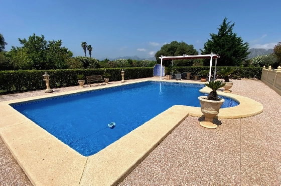 Finca in Denia zu verkaufen, Wohnfläche 250 m², Baujahr 2003, Zustand gepflegt, + Fussbodenheizung, Klimaanlage, Grundstück 10700 m², 4 Schlafzimmer, 3 Badezimmer, Pool, ref.: AS-1521-20