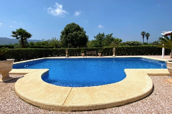 Finca in Denia zu verkaufen, Wohnfläche 250 m², Baujahr 2003, Zustand gepflegt, + Fussbodenheizung, Klimaanlage, Grundstück 10700 m², 4 Schlafzimmer, 3 Badezimmer, Pool, ref.: AS-1521-56