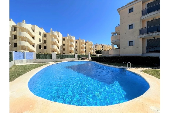 Apartment in Denia(Las Marinas) zur Ferienvermietung, Wohnfläche 94 m², Baujahr 2009, Zustand gepflegt, + Zentralheizung, Klimaanlage, 3 Schlafzimmer, 2 Badezimmer, Pool, ref.: T-0715-2