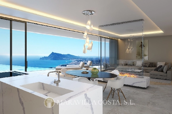 Villa in Altea Hills zu verkaufen, Wohnfläche 412 m², + Fussbodenheizung, Klimaanlage, Grundstück 979 m², 4 Schlafzimmer, 4 Badezimmer, Pool, ref.: MV-2470-3