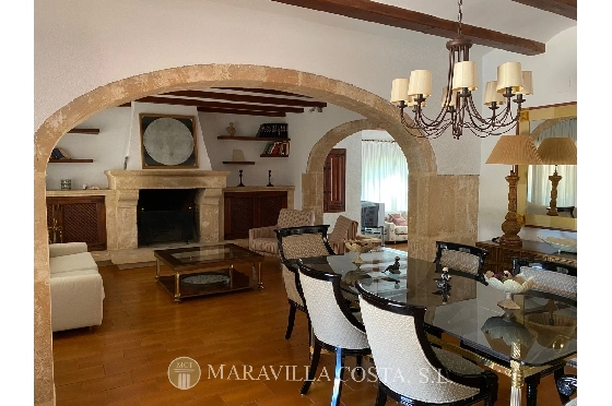 Villa in Javea zu verkaufen, Wohnfläche 500 m², + Zentralheizung, Klimaanlage, Grundstück 3000 m², 6 Schlafzimmer, 5 Badezimmer, Pool, ref.: MV-2471-38