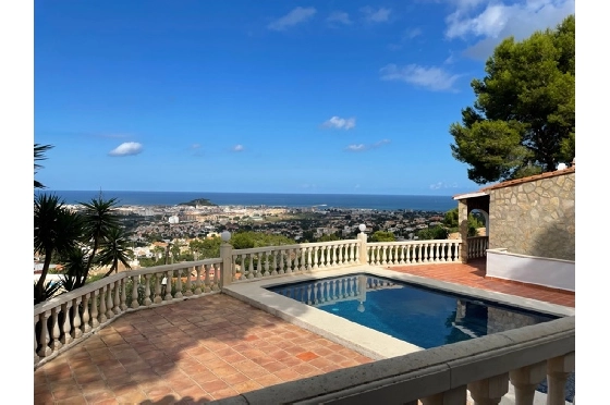 Villa in Denia zu verkaufen, Wohnfläche 152 m², Baujahr 1977, + Zentralheizung, Klimaanlage, Grundstück 813 m², 3 Schlafzimmer, 3 Badezimmer, Pool, ref.: SC-T1221-1