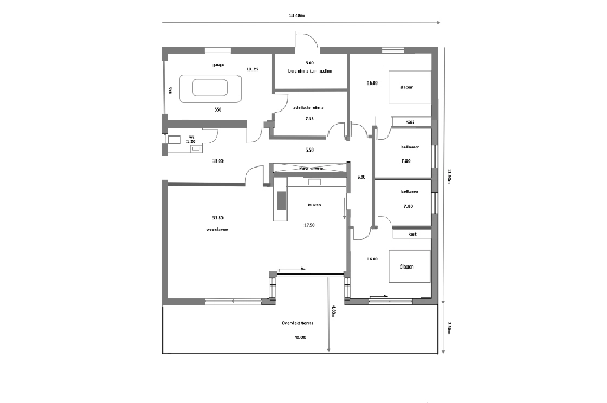 Villa in Javea(Montgo) zu verkaufen, Wohnfläche 226 m², Klimaanlage, Grundstück 1500 m², 3 Schlafzimmer, 3 Badezimmer, ref.: BP-6251JAV-10