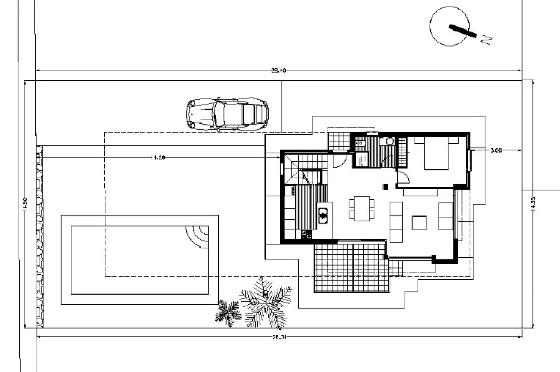 Villa in Denia-La Sella zu verkaufen, Wohnfläche 150 m², Klimaanlage, Grundstück 326 m², 3 Schlafzimmer, 2 Badezimmer, Pool, ref.: BP-3422SEL-3