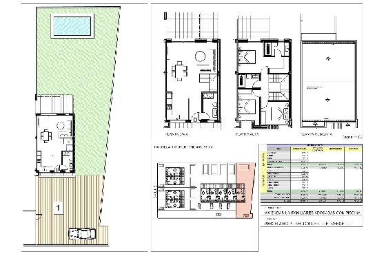 Reihenhaus in El Vergel zu verkaufen, Wohnfläche 118 m², Baujahr 2022, Zustand Erstbezug, Grundstück 201 m², 3 Schlafzimmer, 2 Badezimmer, Pool, ref.: TM-0121-GC-4