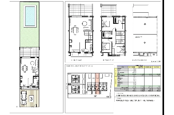 Reihenhaus in El Vergel zu verkaufen, Wohnfläche 118 m², Baujahr 2022, Zustand Erstbezug, Grundstück 201 m², 3 Schlafzimmer, 2 Badezimmer, Pool, ref.: TM-0121-GC-6