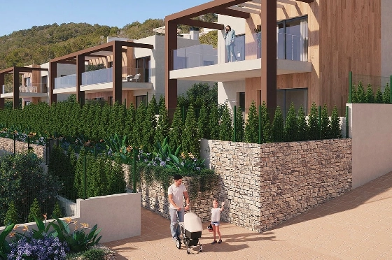 Etagen Apartment in Font de Sa Cala zu verkaufen, Wohnfläche 138 m², Zustand Erstbezug, Klimaanlage, 3 Schlafzimmer, 2 Badezimmer, Pool, ref.: HA-MLN-160-A02-1