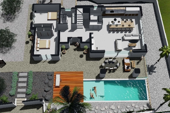 Villa in Benidorm(La Nucia) zu verkaufen, Wohnfläche 387 m², Grundstück 603 m², 3 Schlafzimmer, 2 Badezimmer, ref.: BP-3429NUC-27