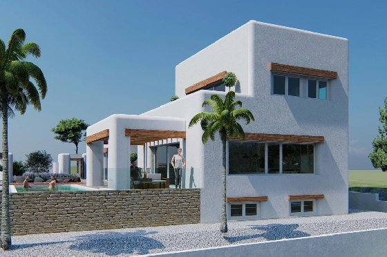 Villa in Benidorm(La Nucia) zu verkaufen, Wohnfläche 387 m², Grundstück 603 m², 3 Schlafzimmer, 2 Badezimmer, ref.: BP-3429NUC-7