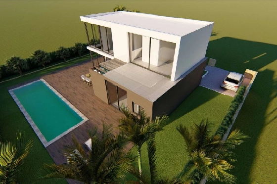 Villa in Polop(Lomas del Sol) zu verkaufen, Grundstück 600 m², 3 Schlafzimmer, 2 Badezimmer, ref.: BP-3435POL-1