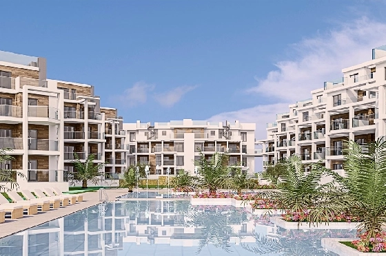 Apartment in Denia(las Marinas) zu verkaufen, Baujahr 2023, 2 Schlafzimmer, 2 Badezimmer, ref.: VPD-0221-1