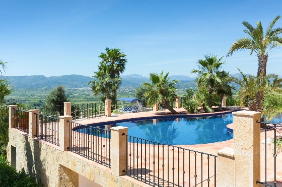 Villa in Javea zu verkaufen, Wohnfläche 1190 m², Baujahr 2018, + Zentralheizung, Klimaanlage, Grundstück 5500 m², 3 Schlafzimmer, 3 Badezimmer, Pool, ref.: HG-3340-2