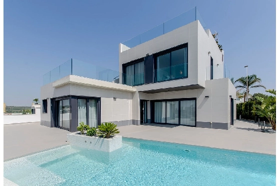 Villa in Dehesa de Campoamor zu verkaufen, Wohnfläche 318 m², Zustand Erstbezug, Grundstück 500 m², 3 Schlafzimmer, 3 Badezimmer, Pool, ref.: HA-DCN-100-E13-2