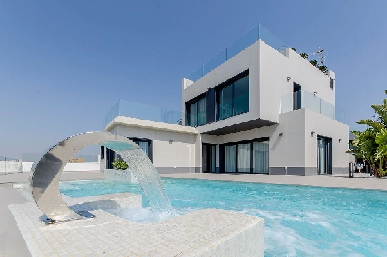 Villa in Dehesa de Campoamor zu verkaufen, Wohnfläche 318 m², Zustand Erstbezug, Grundstück 500 m², 3 Schlafzimmer, 3 Badezimmer, Pool, ref.: HA-DCN-100-E13-4