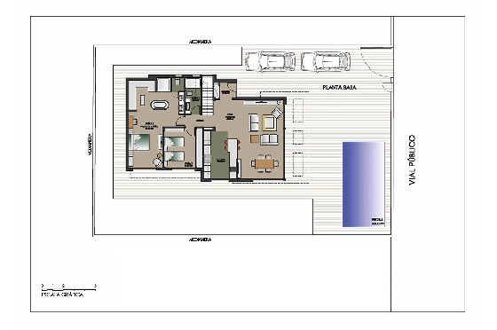 Villa in Dehesa de Campoamor zu verkaufen, Wohnfläche 304 m², Zustand Erstbezug, Grundstück 500 m², 4 Schlafzimmer, 4 Badezimmer, Pool, ref.: HA-DCN-100-E14-28