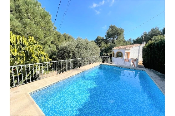 Villa in Denia(Montgo) zur Ferienvermietung, Wohnfläche 85 m², Baujahr 1972, Zustand gepflegt, + KLIMA, Klimaanlage, Grundstück 700 m², 2 Schlafzimmer, 1 Badezimmer, Pool, ref.: T-0122-1