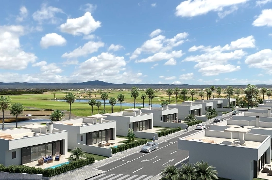 Villa in Alhama de Murcia zu verkaufen, Wohnfläche 286 m², Zustand Erstbezug, Grundstück 452 m², 4 Schlafzimmer, 3 Badezimmer, ref.: HA-AHN-101-E03-3