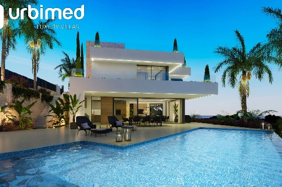 Villa in Denia zu verkaufen, Wohnfläche 734 m², Klimaanlage, Grundstück 2 m², 5 Schlafzimmer, 7 Badezimmer, Pool, ref.: UM-UV-IPANEMA-1