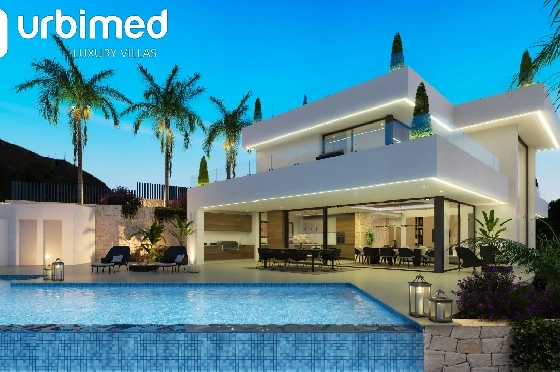 Villa in Denia zu verkaufen, Wohnfläche 734 m², Klimaanlage, Grundstück 2 m², 5 Schlafzimmer, 7 Badezimmer, Pool, ref.: UM-UV-IPANEMA-3