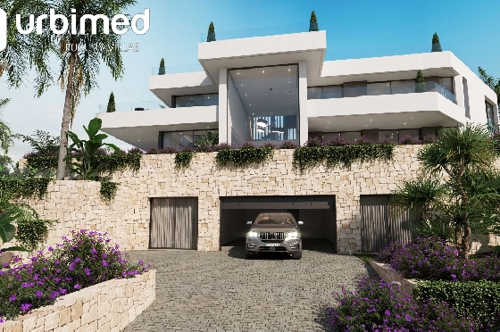 Villa in Denia zu verkaufen, Wohnfläche 734 m², Klimaanlage, Grundstück 2 m², 5 Schlafzimmer, 7 Badezimmer, Pool, ref.: UM-UV-IPANEMA-5