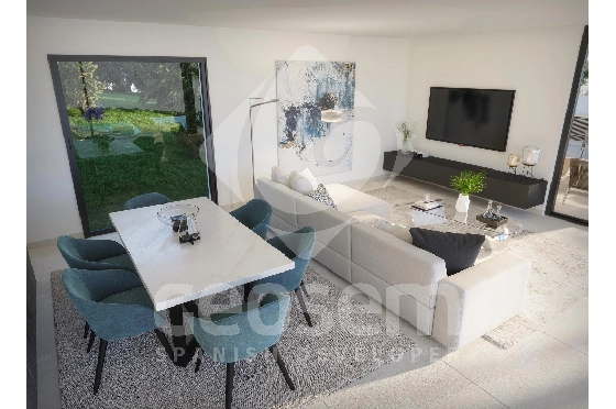 Villa in Benitachell(Cumbre del Sol) zu verkaufen, Wohnfläche 387 m², Klimaanlage, Grundstück 877 m², 4 Schlafzimmer, 4 Badezimmer, ref.: BP-4043BELL-8