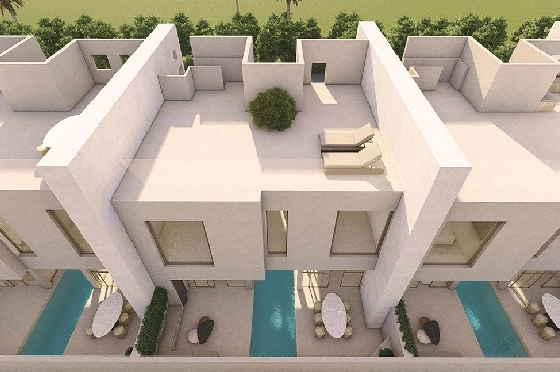 Reihenhaus in Formentera del Segura zu verkaufen, Wohnfläche 217 m², Zustand Erstbezug, Klimaanlage, Grundstück 175 m², 3 Schlafzimmer, 2 Badezimmer, Pool, ref.: HA-FRN-131-R01-10