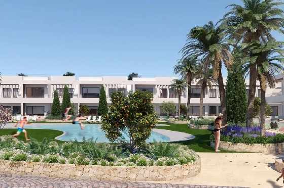 Penthouse Apartment in Torrevieja zu verkaufen, Wohnfläche 172 m², Zustand Erstbezug, Klimaanlage, 2 Schlafzimmer, 2 Badezimmer, Pool, ref.: HA-TON-162-A02-2