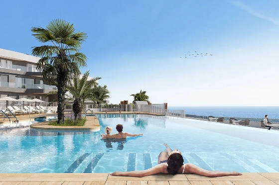 Etagen Apartment in Águilas zu verkaufen, Wohnfläche 112 m², Zustand Erstbezug, Klimaanlage, 3 Schlafzimmer, 2 Badezimmer, Pool, ref.: HA-AGN-100-A03-2