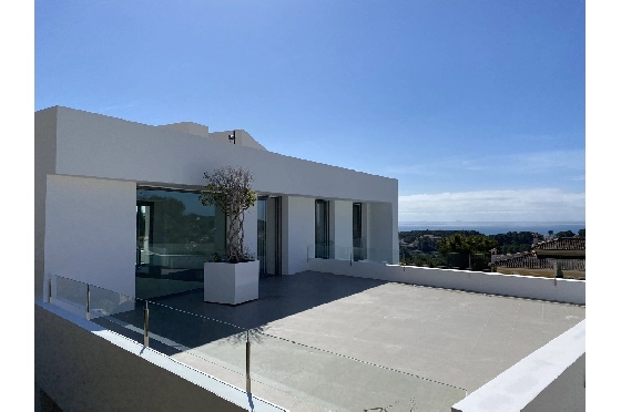 Villa in Moraira zu verkaufen, Wohnfläche 410 m², Baujahr 2014, Zustand gepflegt, + Fussbodenheizung, Klimaanlage, Grundstück 1150 m², 4 Schlafzimmer, 4 Badezimmer, Pool, ref.: AS-2422-20