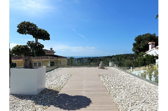 Villa in Moraira zu verkaufen, Wohnfläche 410 m², Baujahr 2014, Zustand gepflegt, + Fussbodenheizung, Klimaanlage, Grundstück 1150 m², 4 Schlafzimmer, 4 Badezimmer, Pool, ref.: AS-2422-4