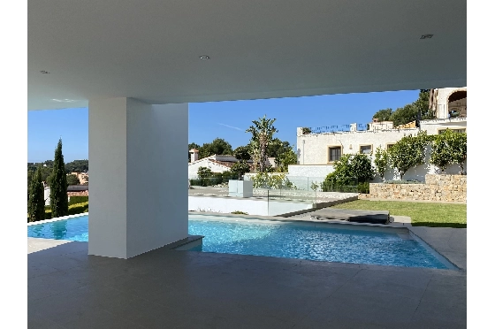 Villa in Moraira zu verkaufen, Wohnfläche 410 m², Baujahr 2014, Zustand gepflegt, + Fussbodenheizung, Klimaanlage, Grundstück 1150 m², 4 Schlafzimmer, 4 Badezimmer, Pool, ref.: AS-2422-6