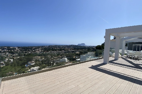 Villa in Moraira(Moraira) zu verkaufen, Wohnfläche 400 m², Baujahr 2014, Zustand neuwertig, + Fussbodenheizung, Klimaanlage, Grundstück 850 m², 4 Schlafzimmer, 4 Badezimmer, Pool, ref.: AS-2522-19