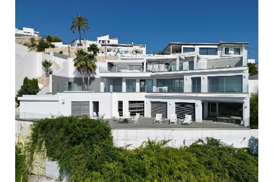 Villa in Moraira(Moraira) zu verkaufen, Wohnfläche 400 m², Baujahr 2014, Zustand neuwertig, + Fussbodenheizung, Klimaanlage, Grundstück 850 m², 4 Schlafzimmer, 4 Badezimmer, Pool, ref.: AS-2522-3