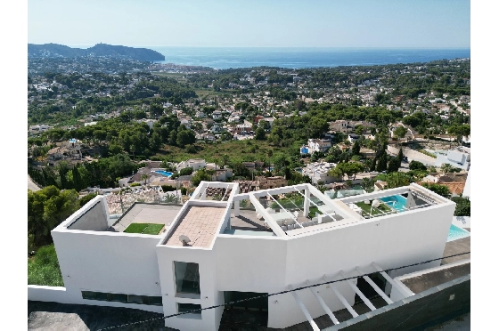 Villa in Moraira(Moraira) zu verkaufen, Wohnfläche 400 m², Baujahr 2014, Zustand neuwertig, + Fussbodenheizung, Klimaanlage, Grundstück 850 m², 4 Schlafzimmer, 4 Badezimmer, Pool, ref.: AS-2522-5