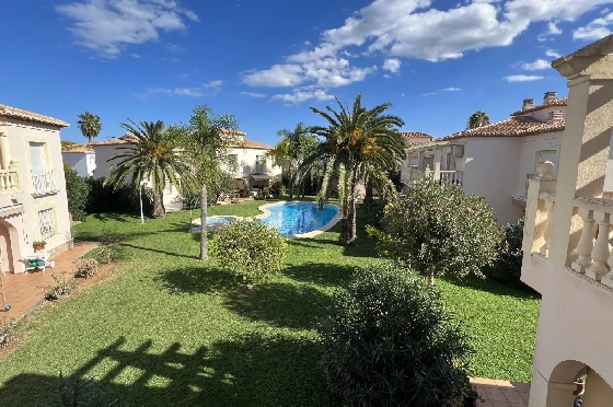 Reihenhaus in Denia(Las Marinas) zur Ferienvermietung, Wohnfläche 98 m², Baujahr 2001, Zustand gepflegt, + KLIMA, Klimaanlage, 2 Schlafzimmer, 2 Badezimmer, Pool, ref.: T-0222-30