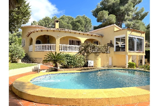 Villa in Denia(Denia) zu verkaufen, Wohnfläche 160 m², Baujahr 1985, Zustand gepflegt, + Ofen, Klimaanlage, Grundstück 750 m², 4 Schlafzimmer, 3 Badezimmer, Pool, ref.: AS-2922-1