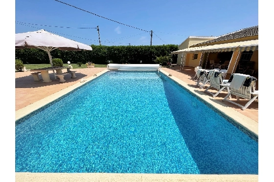 Villa in Els Poblets zu verkaufen, Wohnfläche 330 m², Baujahr 1996, + Fussbodenheizung, Klimaanlage, Grundstück 2000 m², 5 Schlafzimmer, 2 Badezimmer, Pool, ref.: JS-0322-36