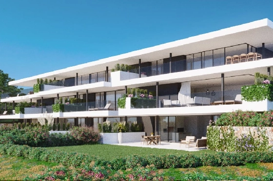 Etagen Apartment in Orihuela Costa zu verkaufen, Wohnfläche 180 m², Zustand Erstbezug, + fussboden, Klimaanlage, 3 Schlafzimmer, 3 Badezimmer, Pool, ref.: HA-OCN-158-A09-1