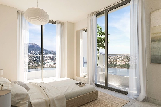 Etagen Apartment in Calpe zu verkaufen, Wohnfläche 119 m², Zustand Erstbezug, Klimaanlage, 3 Schlafzimmer, 2 Badezimmer, Pool, ref.: HA-CAN-130-A03-12