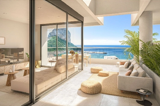 Etagen Apartment in Calpe zu verkaufen, Wohnfläche 119 m², Zustand Erstbezug, Klimaanlage, 3 Schlafzimmer, 2 Badezimmer, Pool, ref.: HA-CAN-130-A03-9