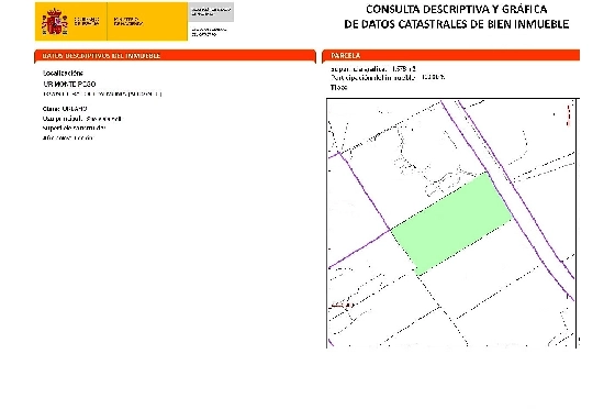 Wohngrundstück in Rafol de Almunia zu verkaufen, Grundstück 1558 m², ref.: GC-1522-2