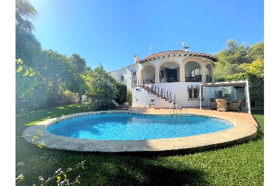 Villa in Denia(Montgo) zur Ferienvermietung, Wohnfläche 220 m², Baujahr 1997, Zustand gepflegt, + Zentralheizung, Klimaanlage, Grundstück 915 m², 3 Schlafzimmer, 3 Badezimmer, Pool, ref.: T-0422-4